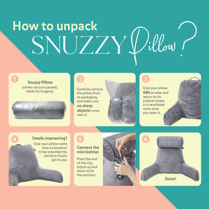 Snuzzy Pillow Bed Reading Pillow